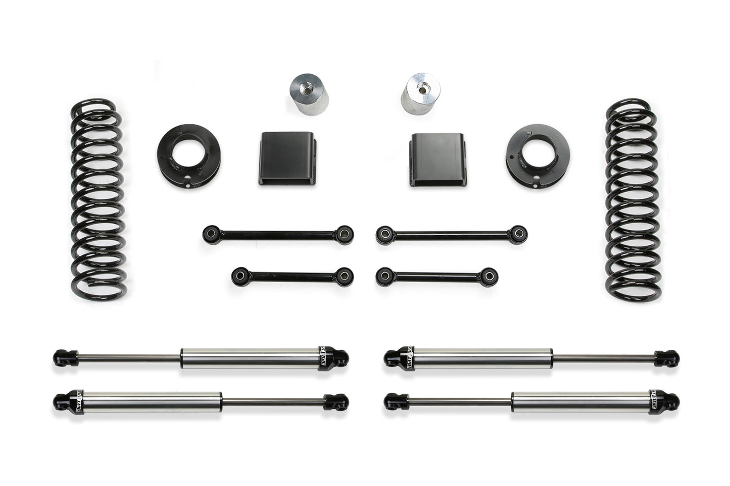 3" SPORT SYSTEM W/ DL SHKS 2020-22 JEEP JT 4WD GAS. by Fabtech