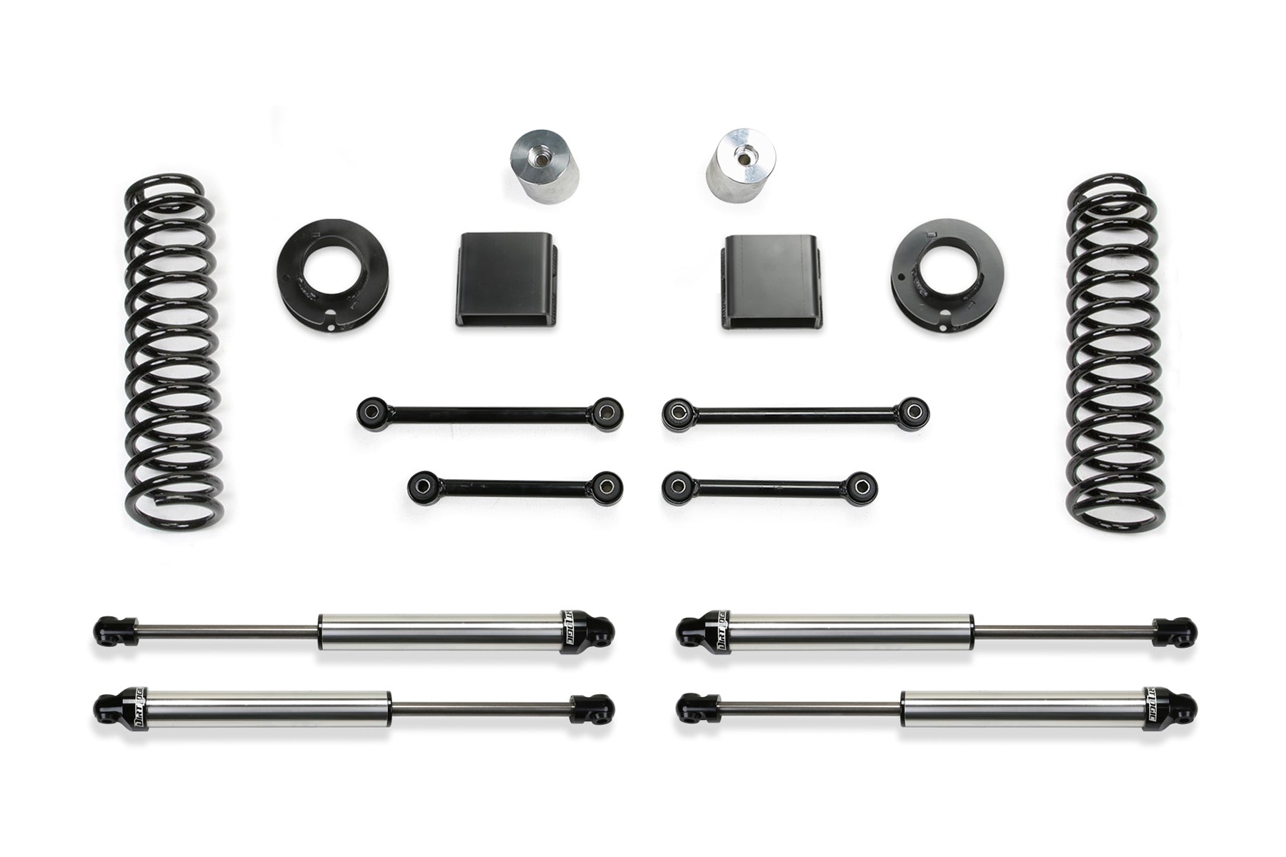 3" SPORT SYSTEM W/ DL SHKS 2020-22 JEEP JT 4WD GAS. by Fabtech