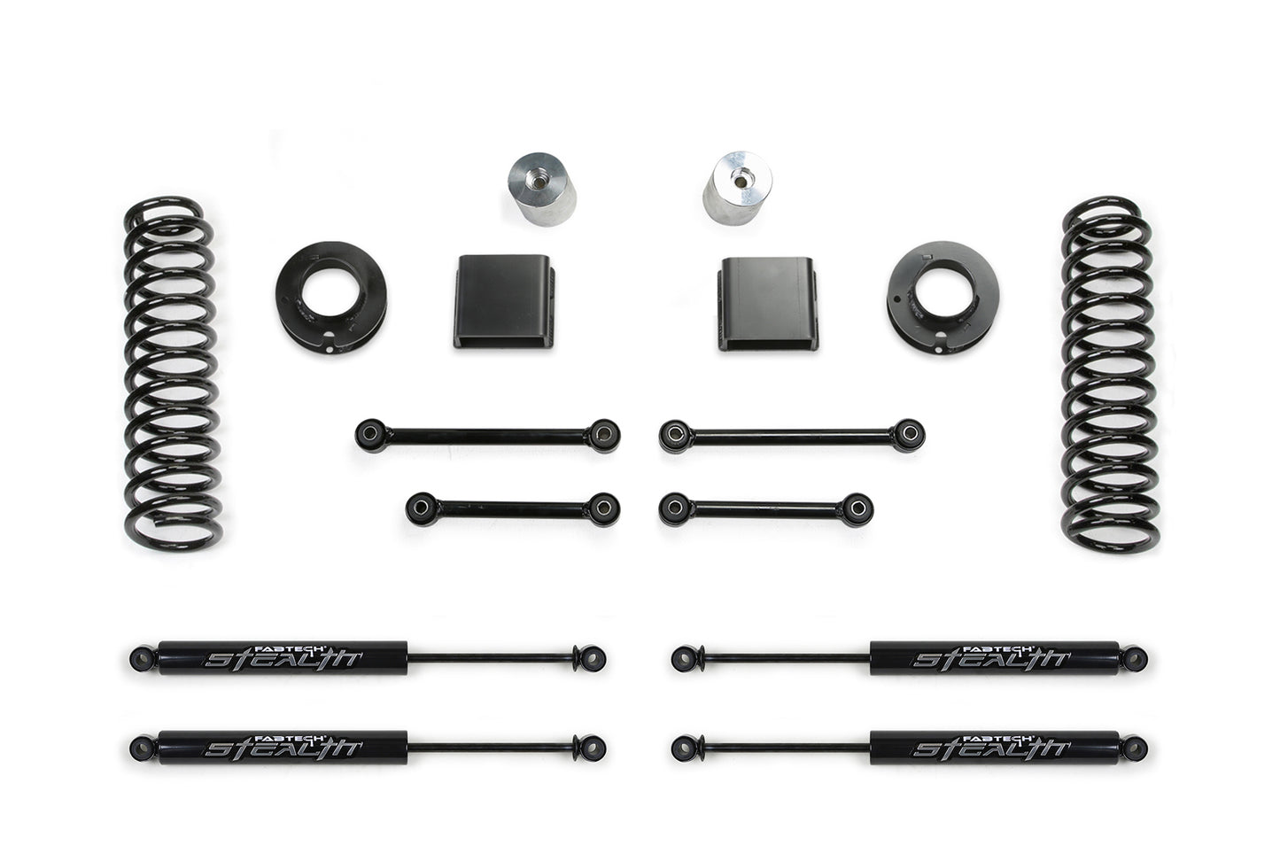 3" SPORT SYSTEM W/ STEALTH 2020-22 JEEP JT 4WD GAS. by Fabtech