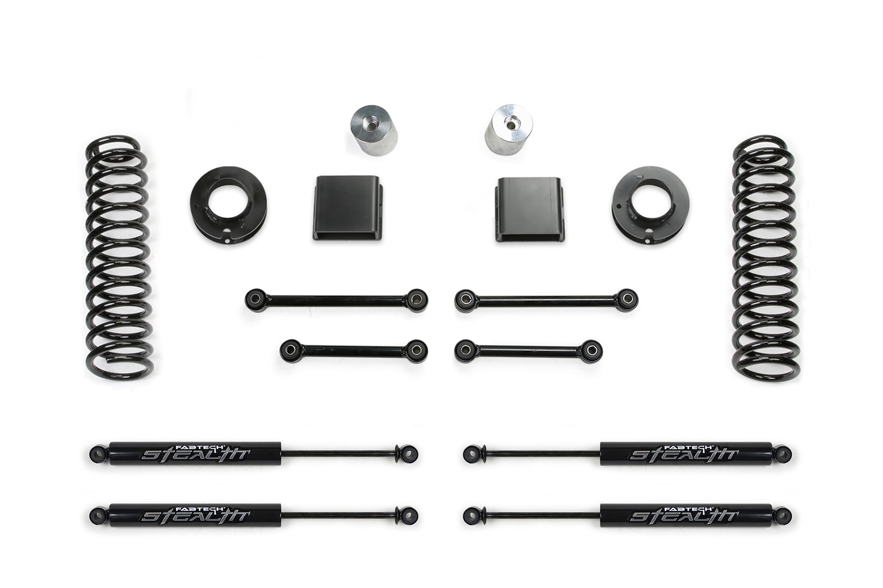 3" SPORT SYSTEM W/ STEALTH 2020-22 JEEP JT 4WD GAS. by Fabtech