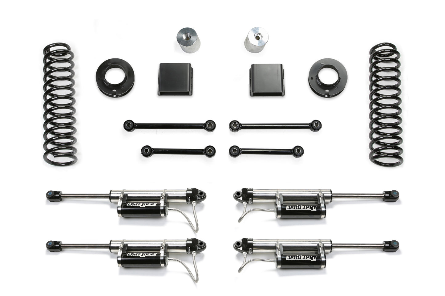 3" SPORT SYSTEM W/ DL RESI 2020-22 JEEP JT 4WD GAS. by Fabtech