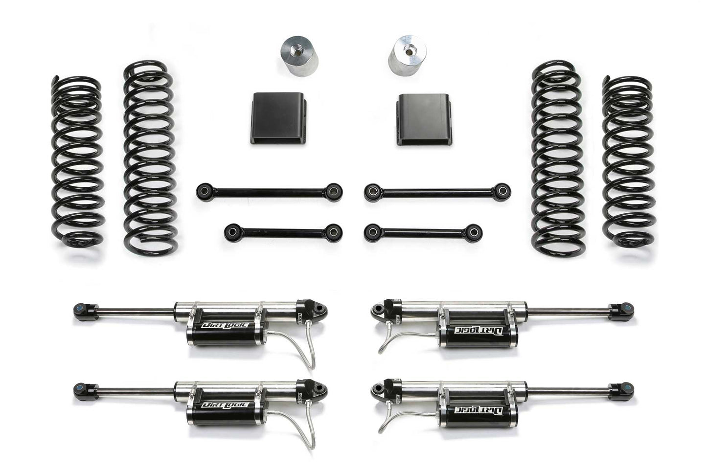 3" SPORT II SYSTEM W/ DL RESI 2020-22 JEEP JT 4WD GAS. by Fabtech