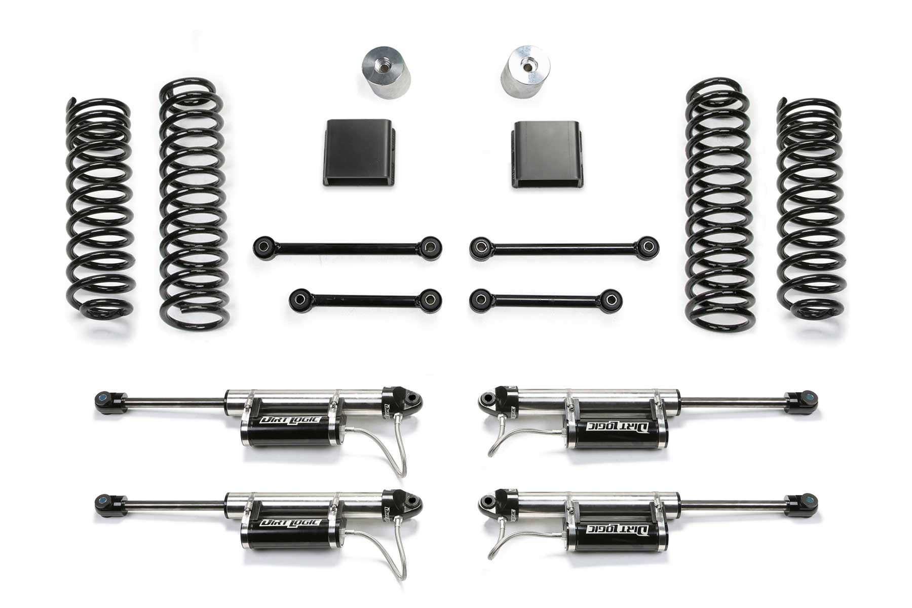 3" SPORT II SYSTEM W/ DL RESI 2020-22 JEEP JT 4WD GAS. by Fabtech