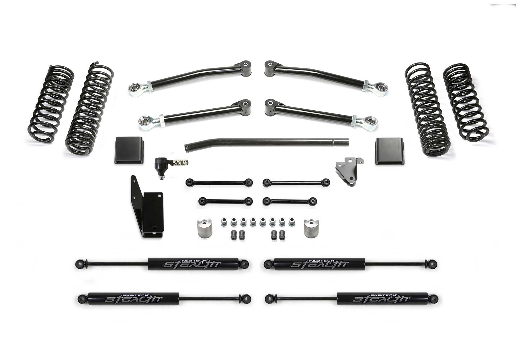5" TRAIL W/ STEALTH 2020-22 JEEP JT 4WD GAS. by Fabtech