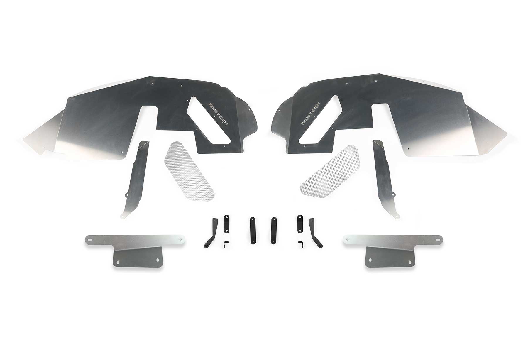 INNER FENDERS FRONT JEEP JL/JT W/ STOCK FENDERS. by Fabtech