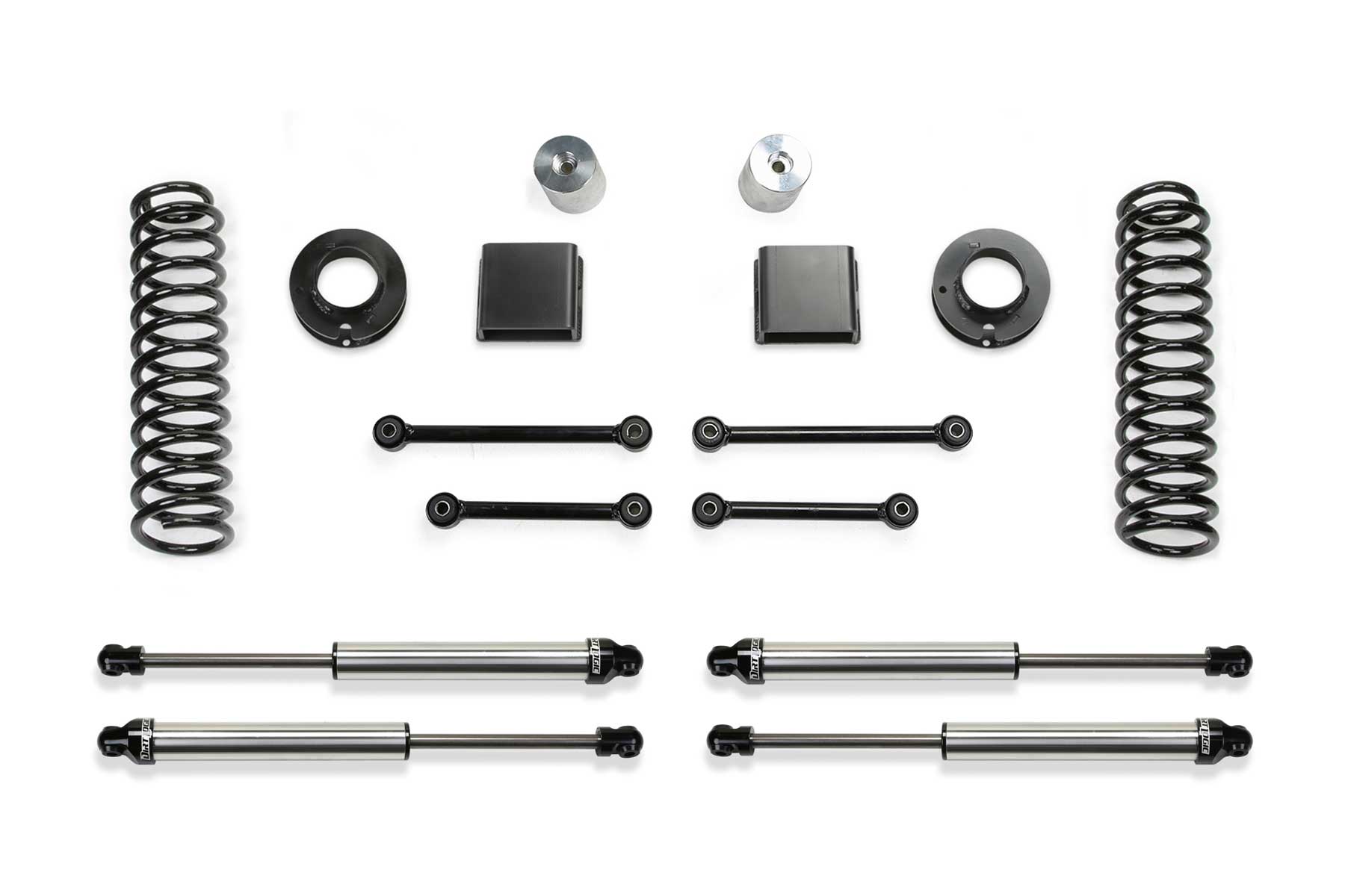 3" SPORT SYSTEM W/ DLSS SHKS 20-22 JEEP JT 4WD DIESEL. by Fabtech