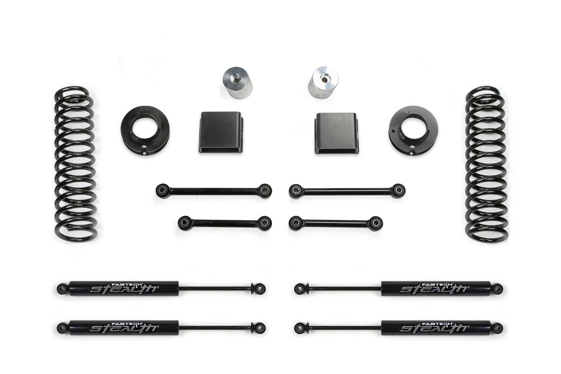 3" SPORT SYSTEM W/ STEALTH 20-22 JEEP JT 4WD DIESEL. by Fabtech