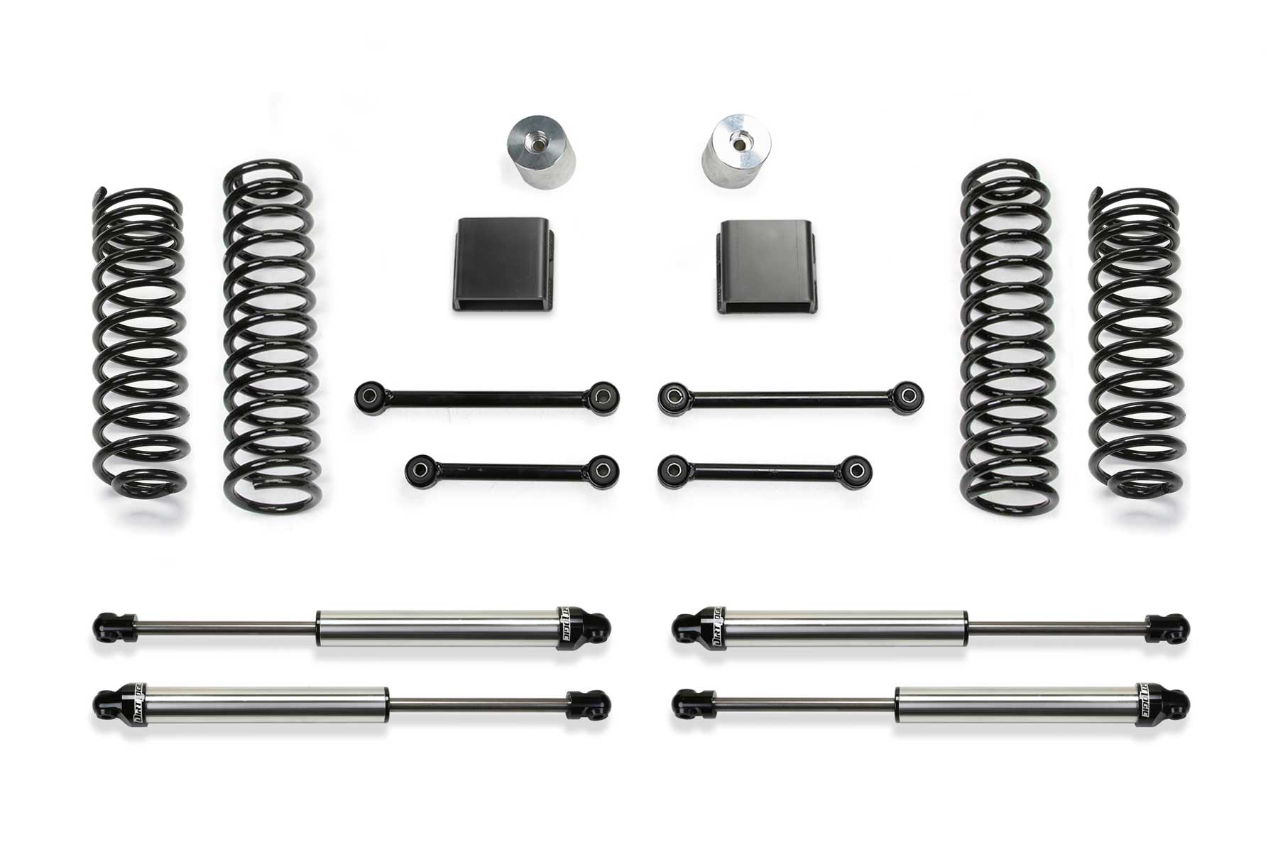 3" SPORT II SYSTEM W/DLSS SHKS 20-22 JEEP JT 4WD DIESEL. by Fabtech
