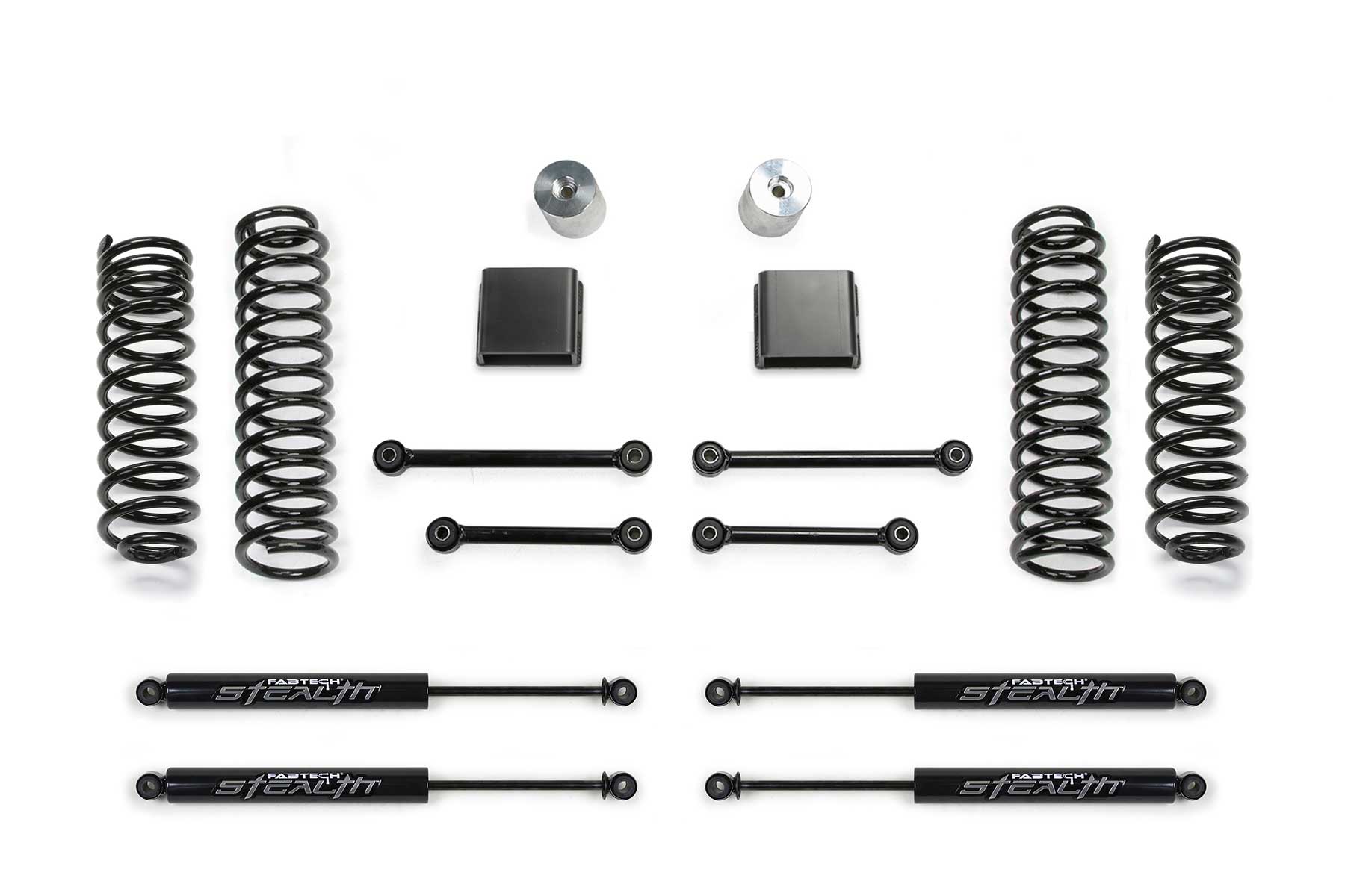 3" SPORT II SYSTEM W/STEALTH 20-22 JEEP JT 4WD DIESEL. by Fabtech