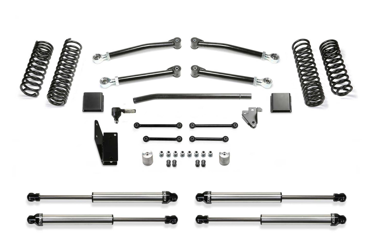 3" TRAIL W/ DLSS SHKS 20-22 JEEP JT 4WD DIESEL. by Fabtech