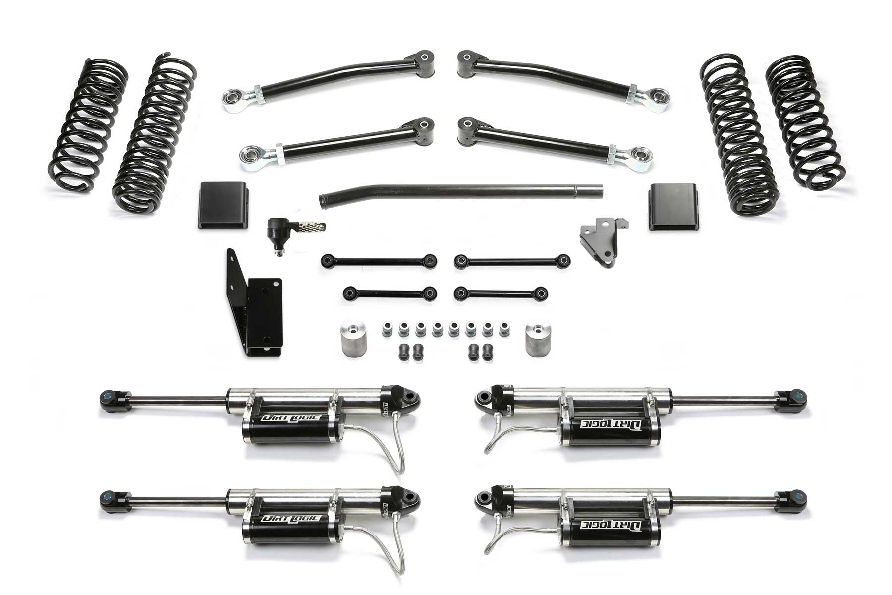 3" TRAIL W/ DLSS RESI SHKS 20-22 JEEP JT 4WD DIESEL. by Fabtech