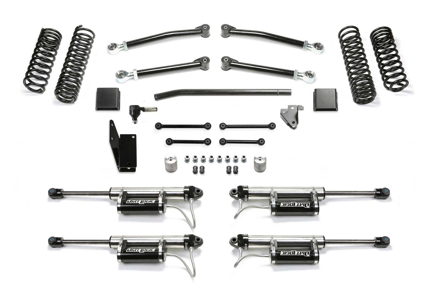 5" TRAIL W/ DLSS RESI SHKS 20-22 JEEP JT 4WD DIESEL. by Fabtech