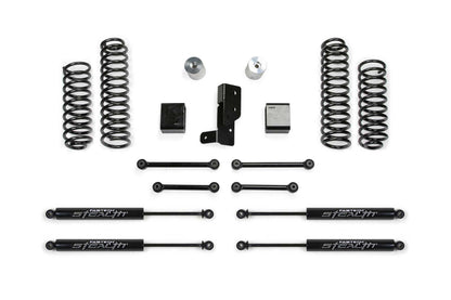 3" SPORT SYSTEM W/ STEALTH 2021 JEEP JL 4XE 4-DOOR. by Fabtech