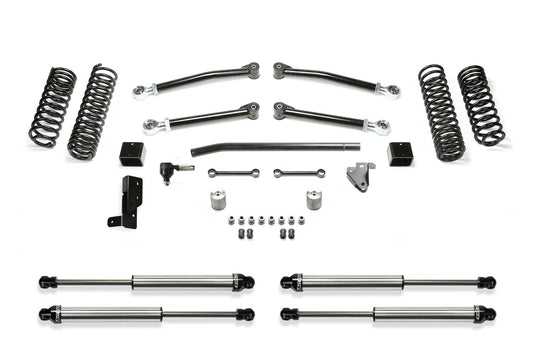 5" TRAIL W/ DLSS SHKS 2020-22 JEEP JL 4WD 4-DOOR DIESEL. by Fabtech