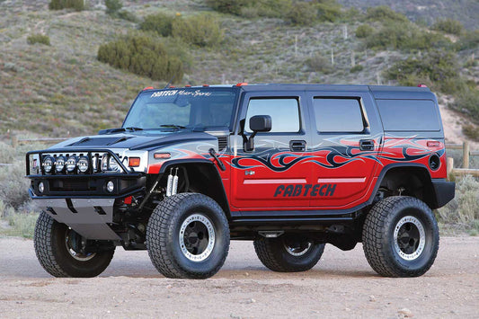 6" PERF SYS W/STEALTH 03-08 HUMMER H2 SUV/SUT 4WD W/RR COIL SPRINGS. by Fabtech