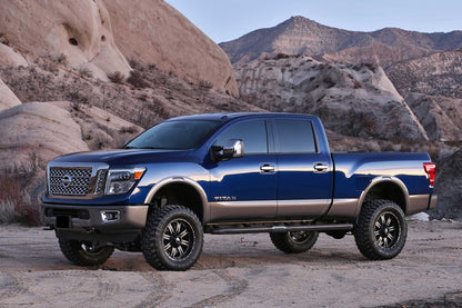 6" BASIC SYS W/PERF SHKS 2018-21 NISSAN TITAN 4WD. by Fabtech