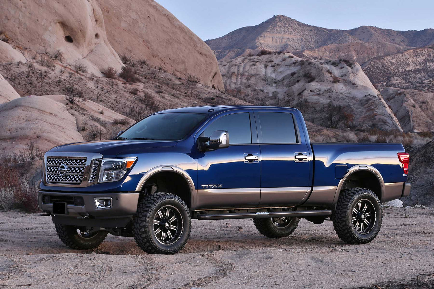 6" BASIC SYS W/STEALTH 2018-21 NISSAN TITAN 4WD. by Fabtech