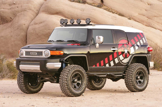 6" PERF SYS W/DLSS 2.5C/Os & RR DLSS 06-09 TOYOTA FJ 4WD. by Fabtech