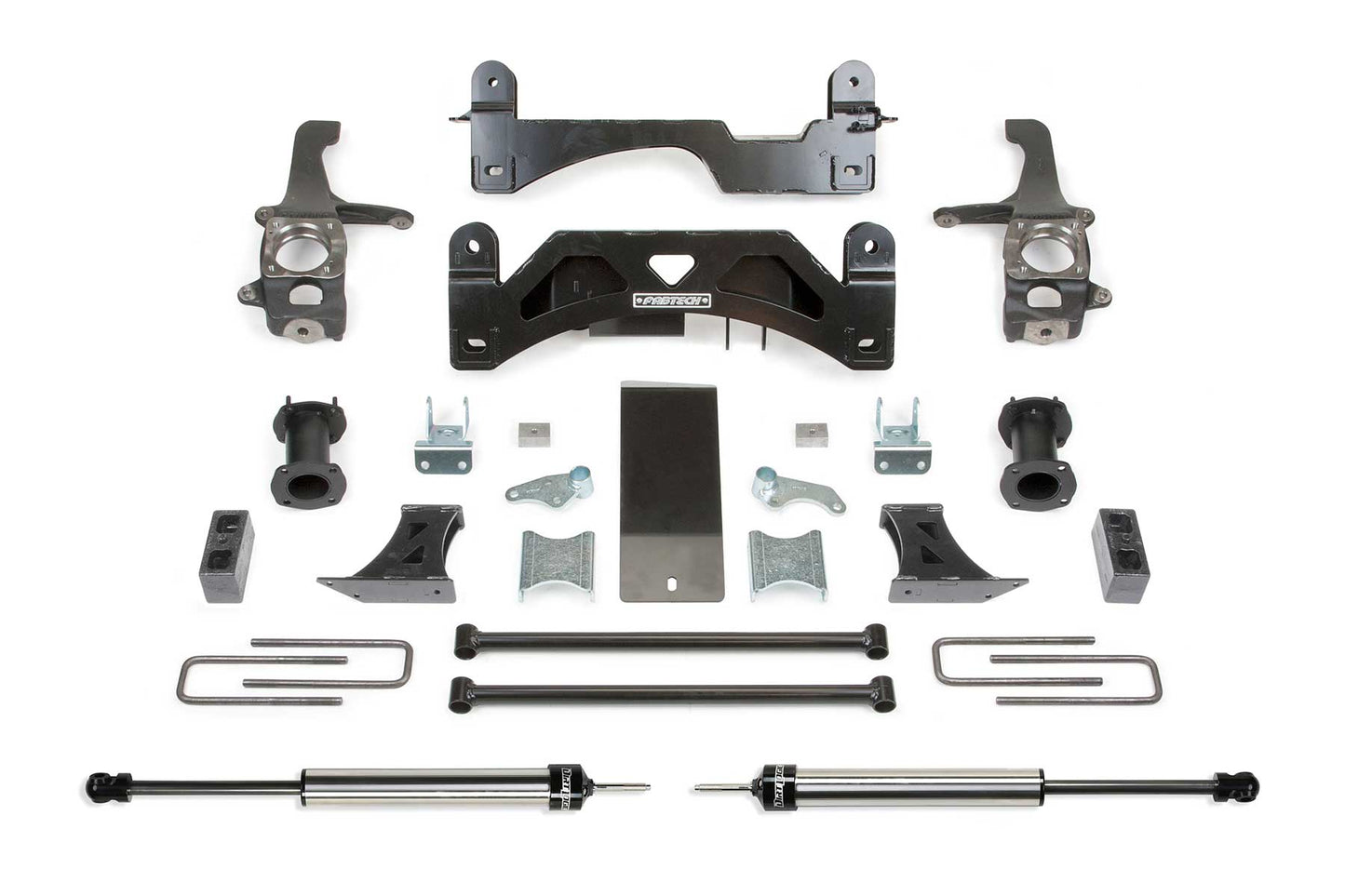 6" BASIC SYS W/C/O SPACERS & RR DLSS 07-15 TOYOTA TUNDRA 2/4WD. by Fabtech