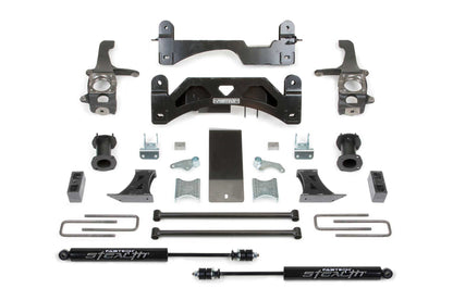 6" BASIC SYS W/C/O SPACERS & STEALTH RR 07-15 TOYOTA TUNDRA 2/4WD. by Fabtech