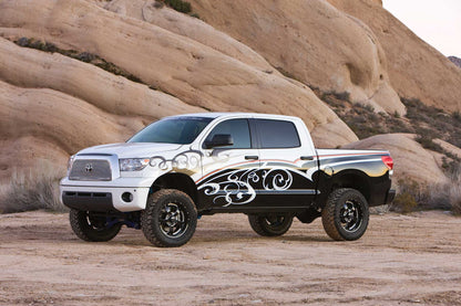 6" PERF SYS W/DLSS 2.5 C/Os & RR DLSS 07-15 TOYOTA TUNDRA 2/4WD. by Fabtech