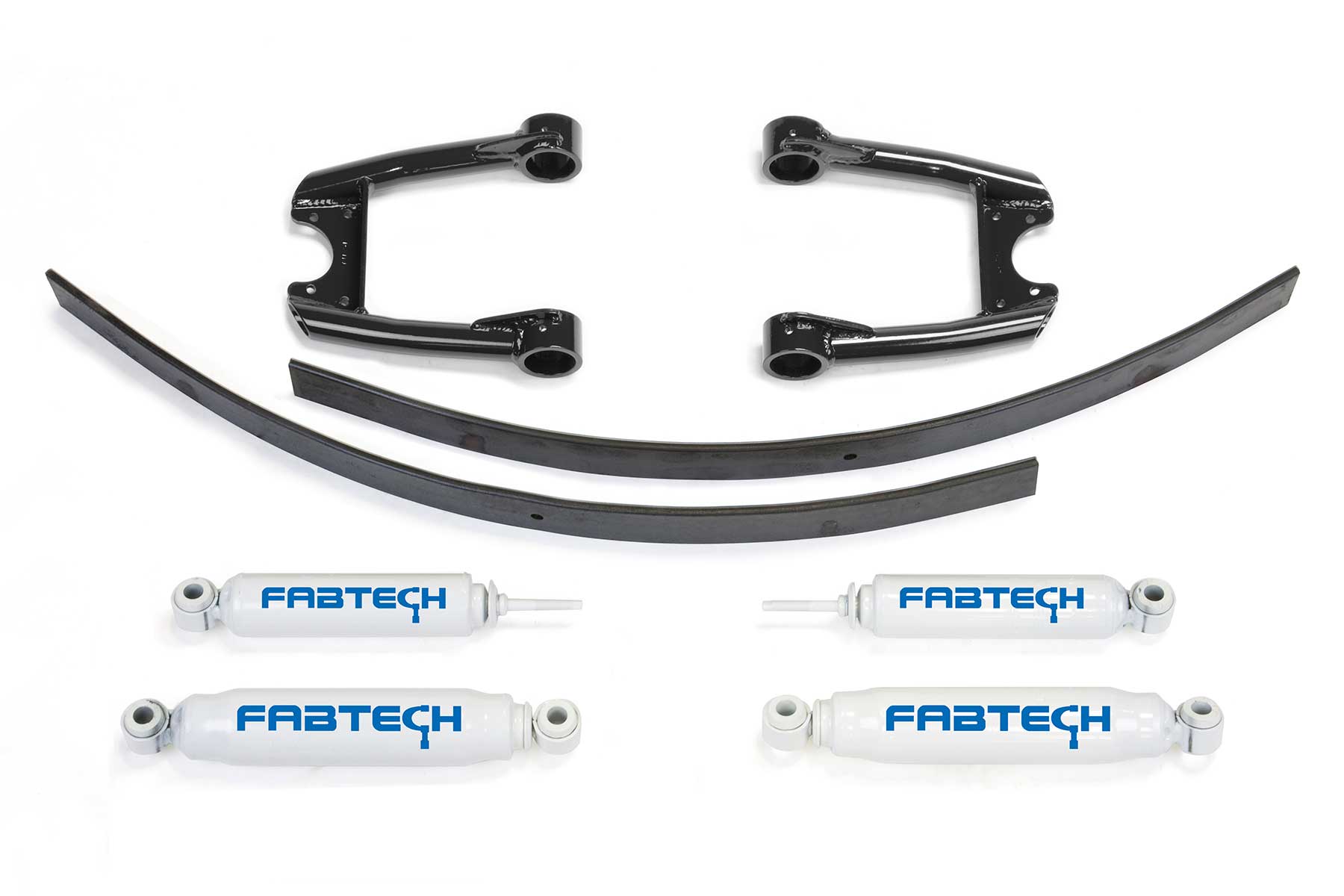 3.5" PERF SYS W/PERF SHKS 84-95 TOYOTA P/U 2WD. by Fabtech