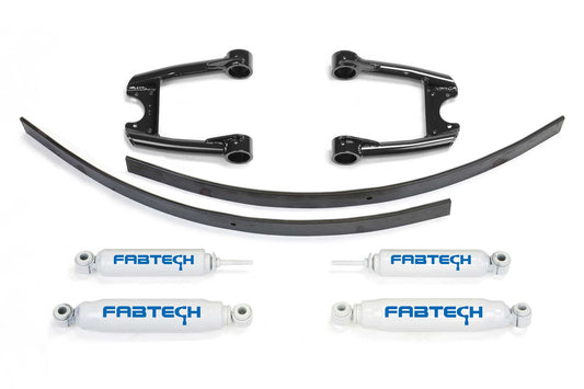 3.5" PERF SYS W/PERF SHKS 84-95 TOYOTA P/U 2WD. by Fabtech