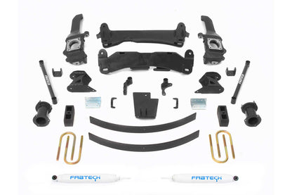 6" BASIC SYS W/PERF SHKS 05-14 TOYOTA TACOMA 4WD/ 2WD 6 LUG MODELS ONLY. by Fabtech