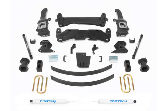 6" BASIC SYS W/PERF SHKS 05-14 TOYOTA TACOMA 4WD/ 2WD 6 LUG MODELS ONLY. by Fabtech