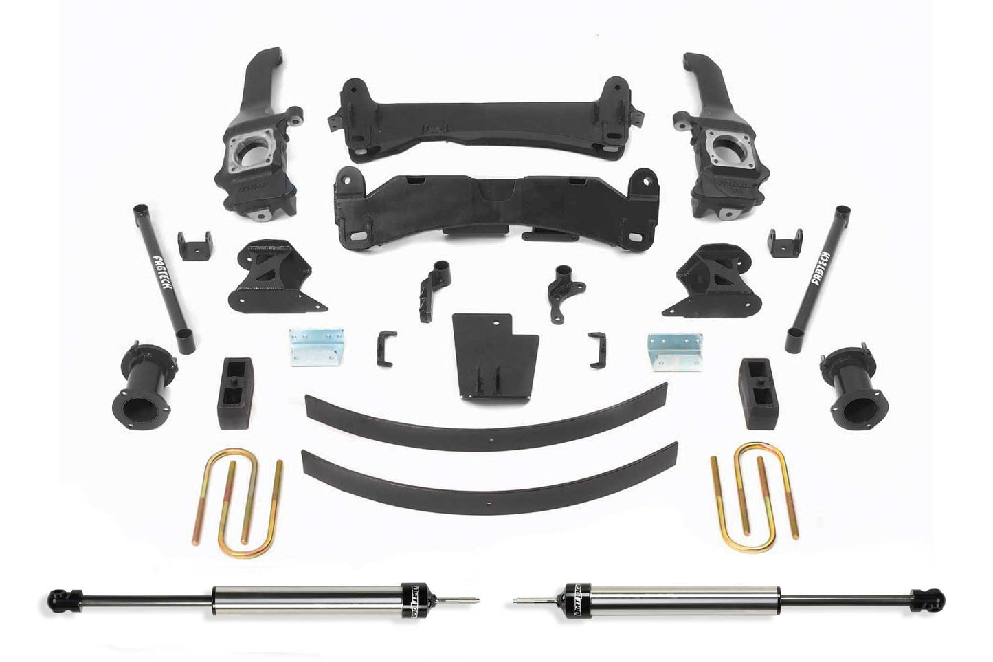 6" BASIC SYS W/RR DLSS SHKS 2005-14 TOYOTA TACOMA 4WD/ 2WD 6 LUG MODELS ONLY. by Fabtech