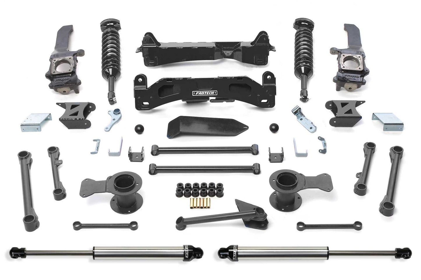 6" PERF SYS W/DLSS 2.5C/Os & RR DLSS 2010-13 TOYOTA FJ 4WD. by Fabtech