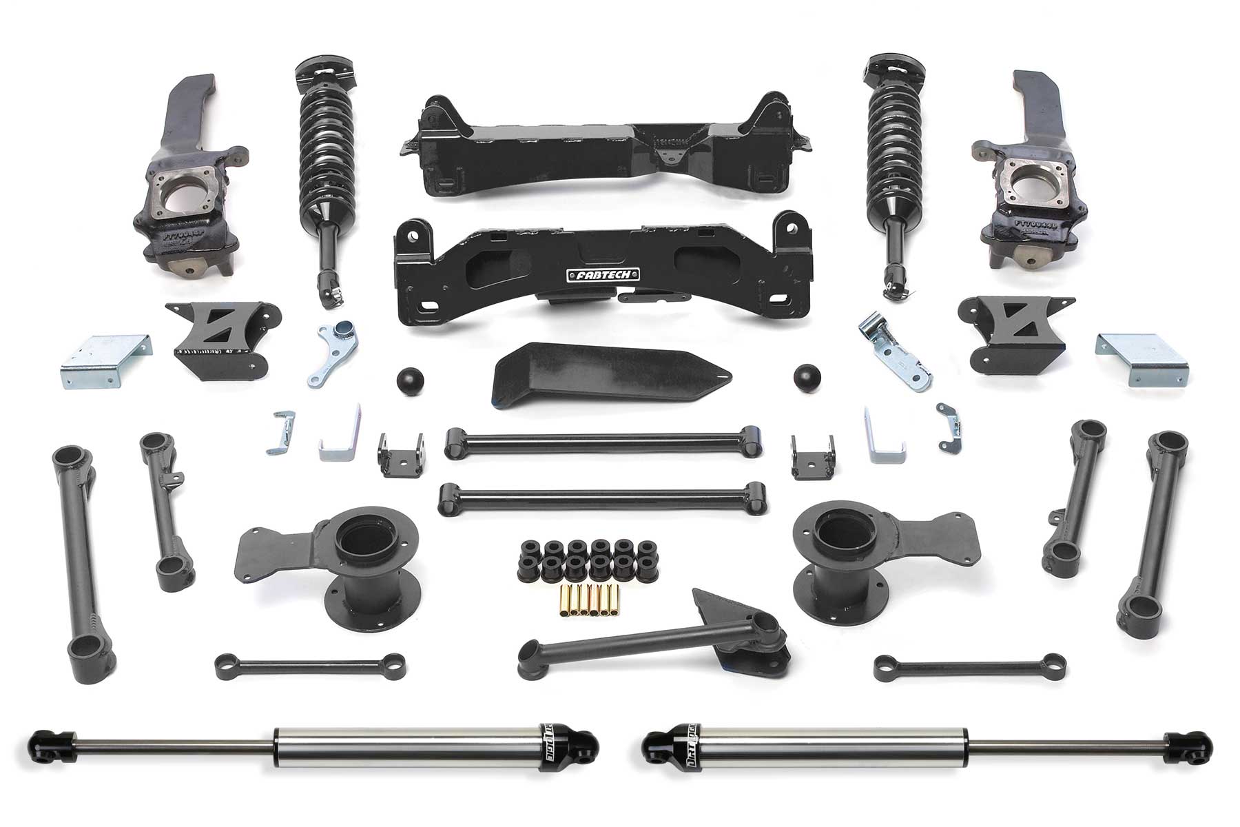 6" PERF SYS W/DLSS 2.5C/Os & RR DLSS 2010-13 TOYOTA FJ 4WD. by Fabtech