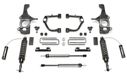 4" UCA KIT W/ BALL JOINTS W/ DLSS 2.5 C/O RESI & RR DLSS 07-15 TOYOTA TUNDRA 2WD by Fabtech