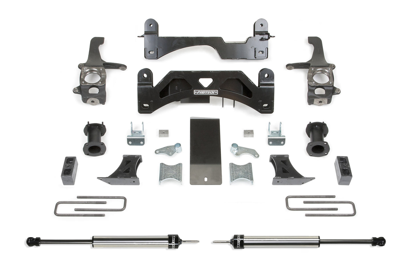 6" BASIC SYS W/C/O SPACERS & RR DLSS 2016-21 TOYOTA TUNDRA 2WD/4WD. by Fabtech