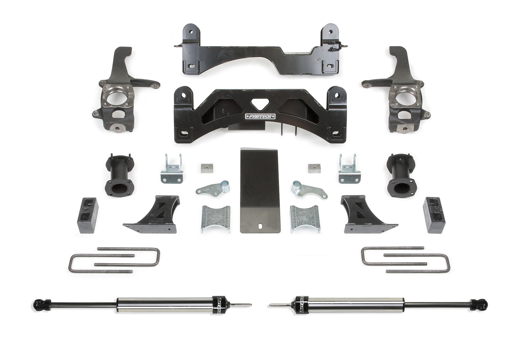 6" BASIC SYS W/C/O SPACERS & RR DLSS 2016-21 TOYOTA TUNDRA 2WD/4WD. by Fabtech