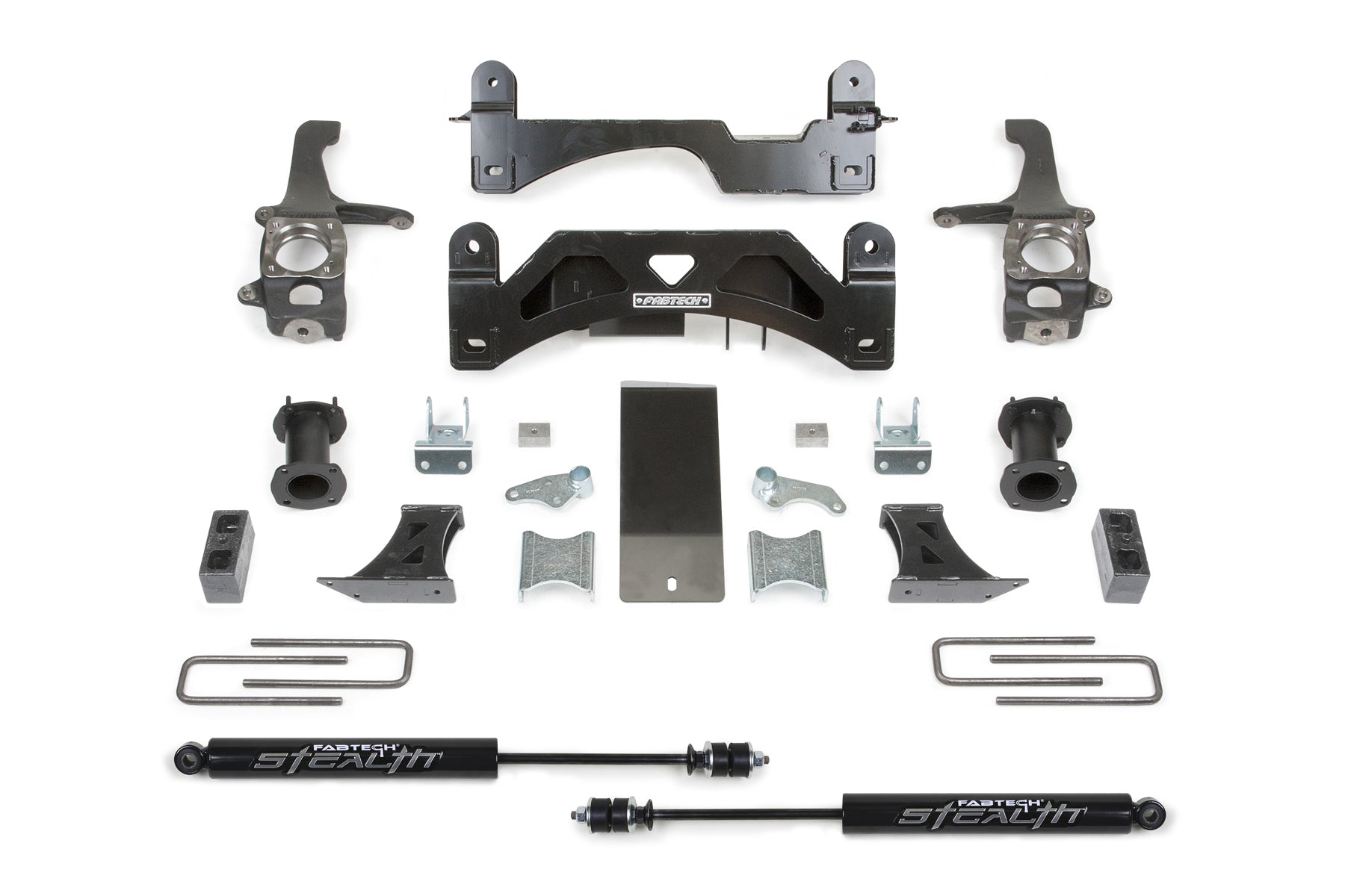 6" BASIC SYS W/C/O SPACERS & STEALTH RR 2016-21 TOYOTA TUNDRA 2WD/4WD. by Fabtech