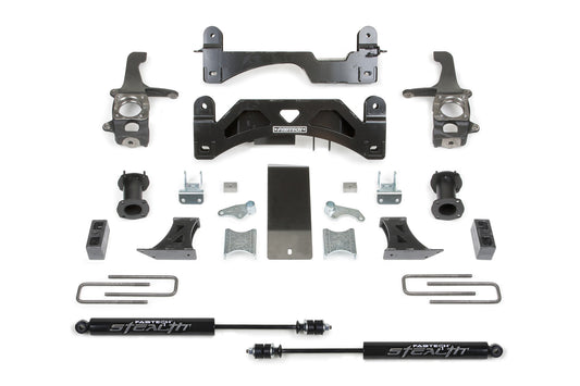 6" BASIC SYS W/C/O SPACERS & STEALTH RR 2016-21 TOYOTA TUNDRA 2WD/4WD. by Fabtech