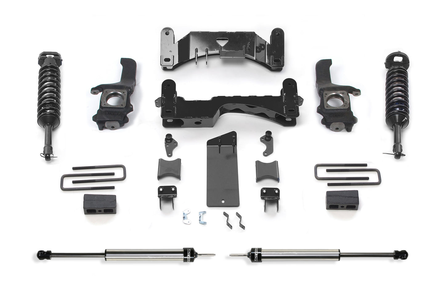 6" PERF SYS W/DLSS 2.5 C/Os & RR DLSS 2016-21 TOYOTA TUNDRA 2WD/4WD. by Fabtech