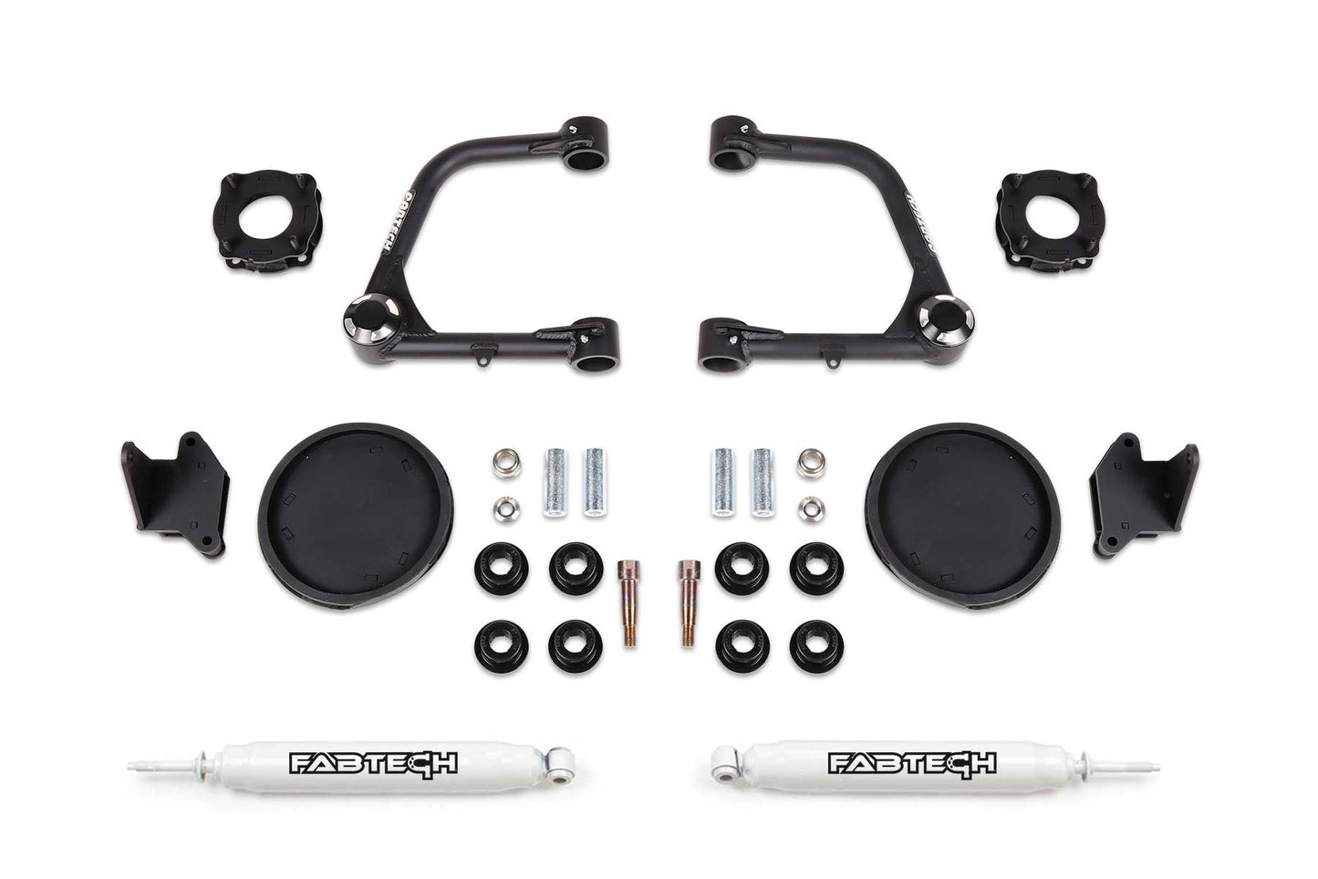 3" UCA KIT W/UNIBALLS & FR SHK SPCRS & RR COIL SPACERS & RR PERF SHOCKS 2022 TUN by Fabtech