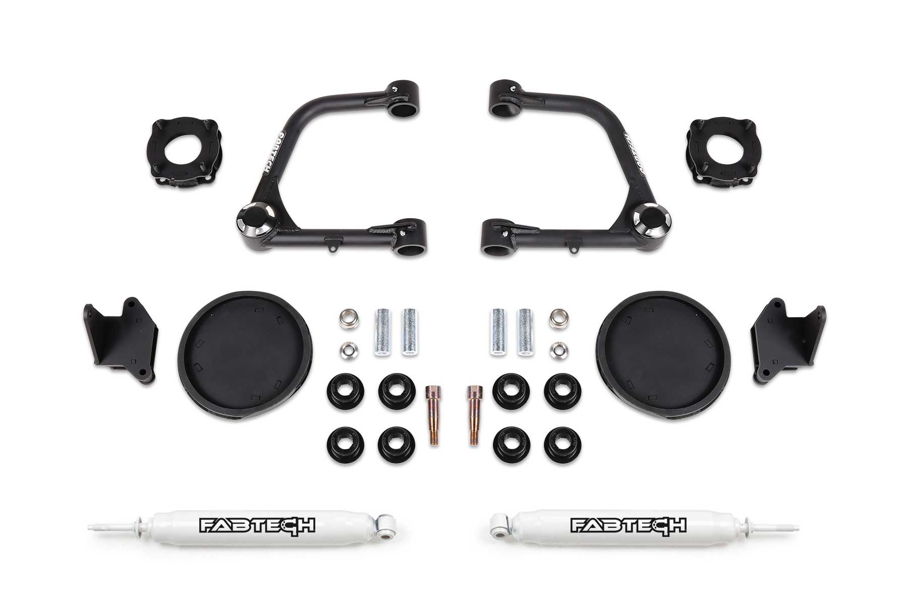 3" UCA KIT W/UNIBALLS & FR SHK SPCRS & RR COIL SPACERS & RR PERF SHOCKS 2022 TUN by Fabtech