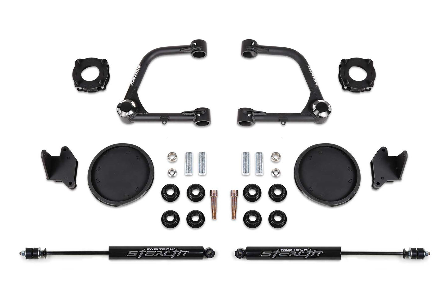 3" UCA KIT W/UNIBALLS & FR SHK SPCRS & RR COIL SPACERS & RR STEALTH 2022 TUNDRA by Fabtech