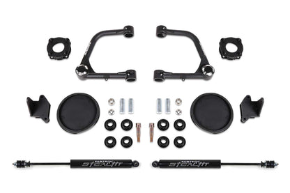 3" UCA KIT W/UNIBALLS & FR SHK SPCRS & RR COIL SPACERS & RR STEALTH 2022 TUNDRA by Fabtech