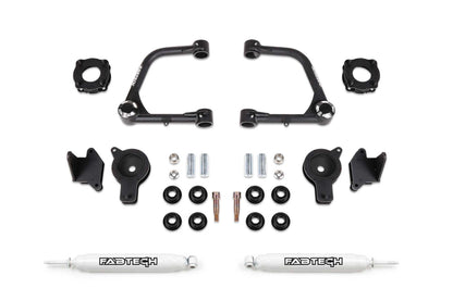 3" UCA KIT W/UNIBALLS & FR SHK SPCRS & RR AIR BAG SPCRS & RR PERF SHOCKS 2022 TU by Fabtech