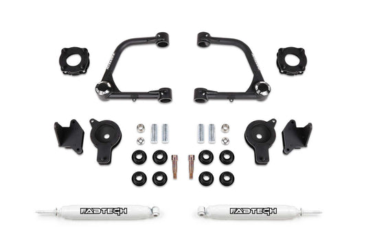3" UCA KIT W/UNIBALLS & FR SHK SPCRS & RR AIR BAG SPCRS & RR PERF SHOCKS 2022 TU by Fabtech