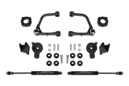 3" UCA KIT W/UNIBALLS & FR SHK SPCRS & RR AIR BAG SPCRS & RR STEALTH 2022 TUNDRA by Fabtech