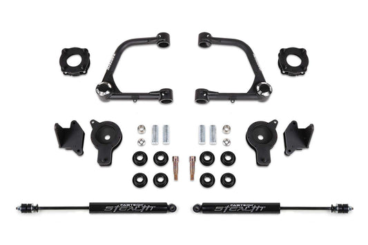 3" UCA KIT W/UNIBALLS & FR SHK SPCRS & RR AIR BAG SPCRS & RR STEALTH 2022 TUNDRA by Fabtech