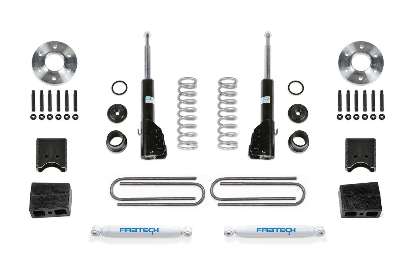 1.5" COIL ASSIST KIT W/ B4 BILSTEIN & PERF SHOCKS 2015-21 SPRINTER 2500 4WD. by Fabtech