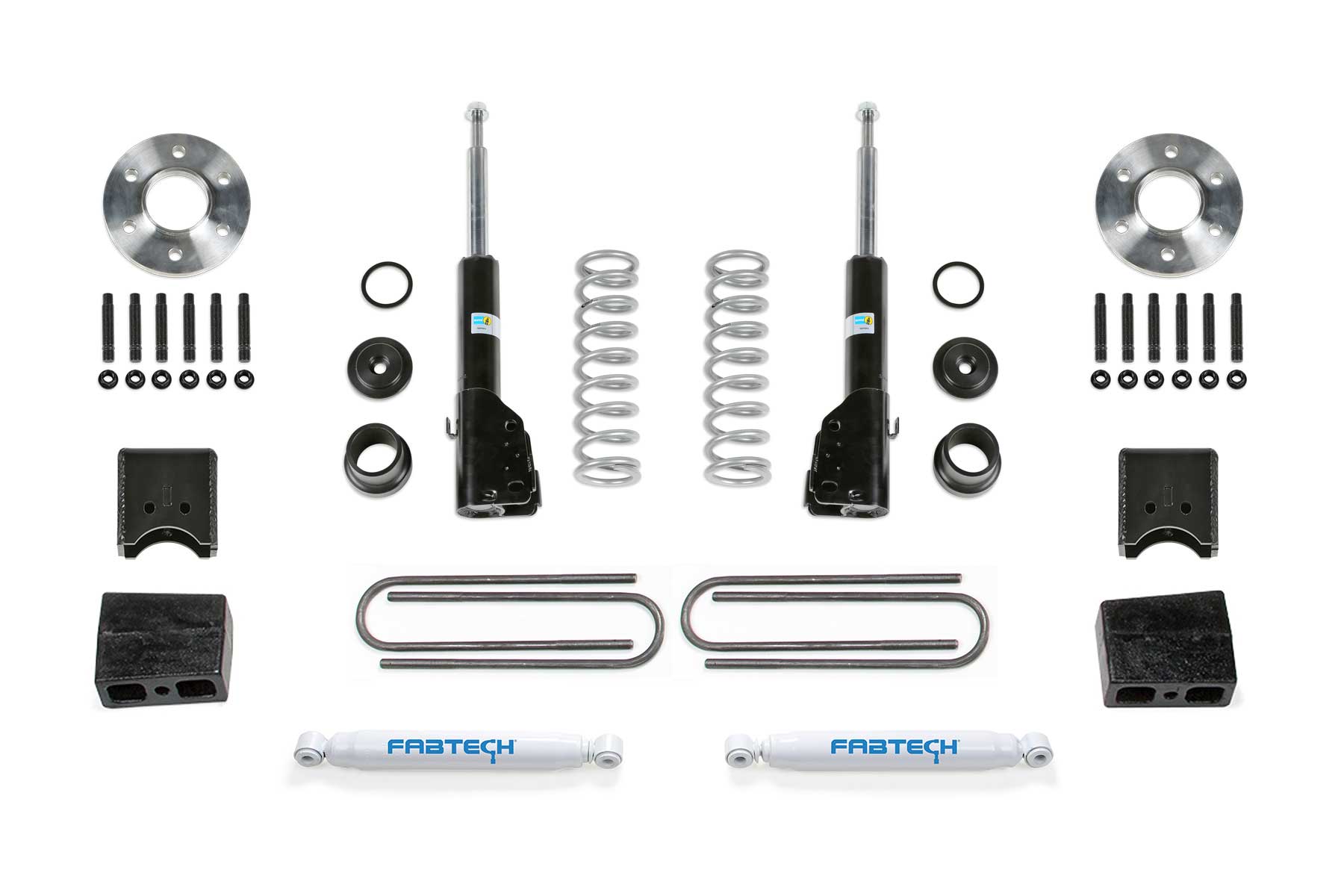1.5" COIL ASSIST KIT W/ B4 BILSTEIN & PERF SHOCKS 2015-21 SPRINTER 2500 4WD. by Fabtech