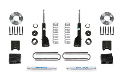 1.5" COIL ASSIST KIT W/ B4 BILSTEIN & PERF SHOCKS 2015-21 SPRINTER 2500 4WD. by Fabtech