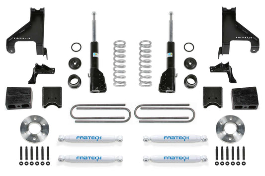 1.5" COIL ASSIST KIT W/ B4 BILSTEIN & AUX PERF SHOCK KIT 2015-21 SPRINTER 2500 4 by Fabtech